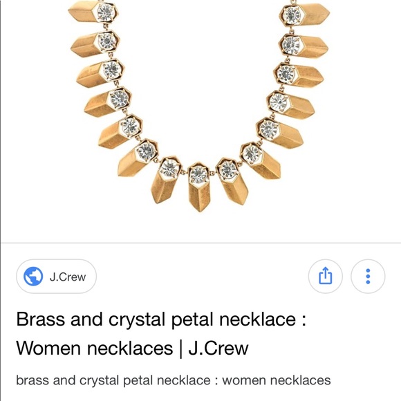 Authentic J. Crew crystal statement necklace - Picture 6 of 6